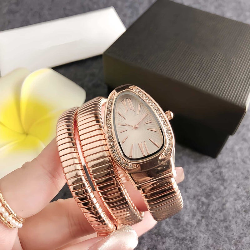 Snake-Shaped Bracelet Watch For Women, Light Luxury Niche Women'S Mechanical Brand 2026 New Model Watch For Women, Snake Head Women'S Watch - Image 3